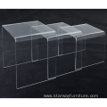 Modern Home Furniture Clear End Acrylic Coffee Table